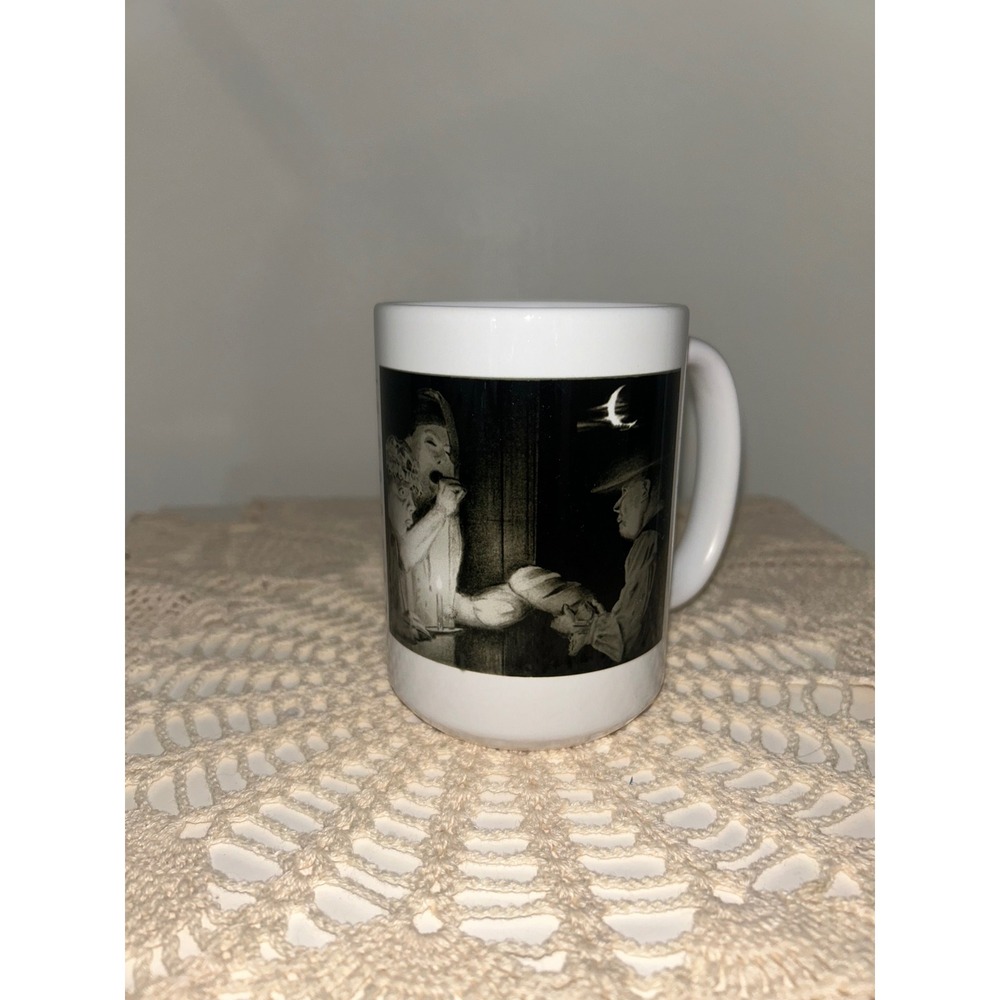 Sweet Hour of Prayer Hymn Sheet Music Coffee Mug White Ceramic Religious Gift